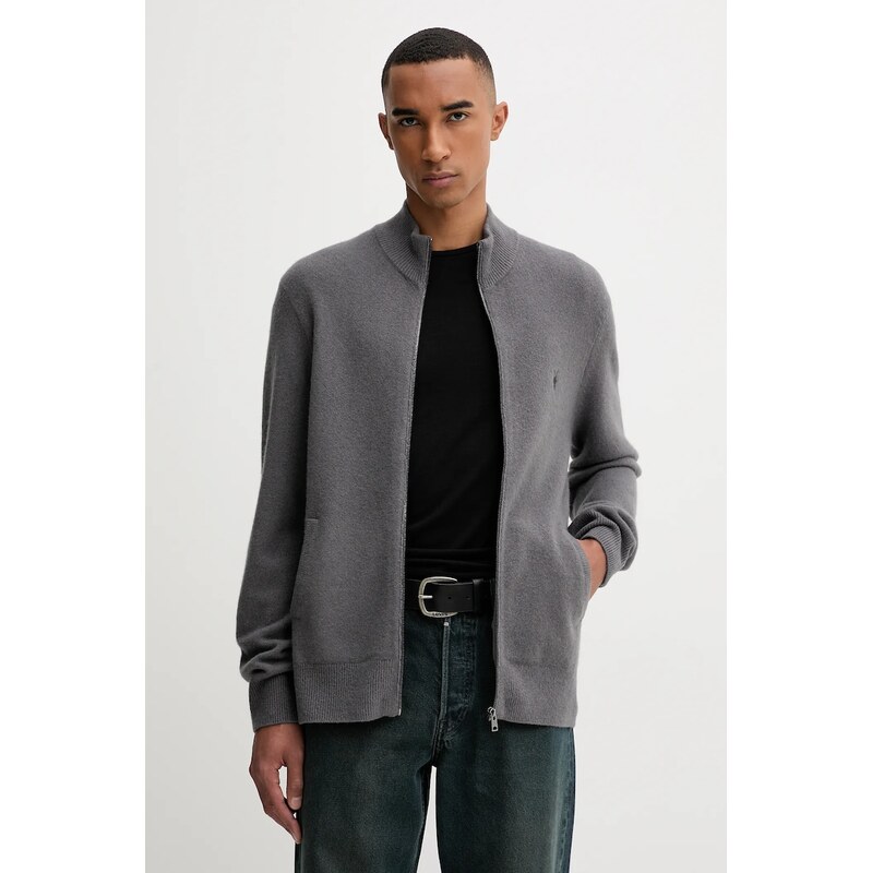 Kardigan s prímesou vlny AllSaints 65247388