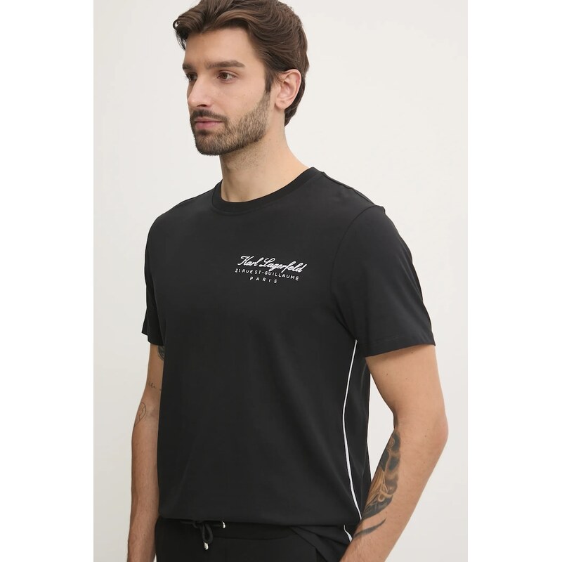 Bavlnené tričko Karl Lagerfeld 61686203