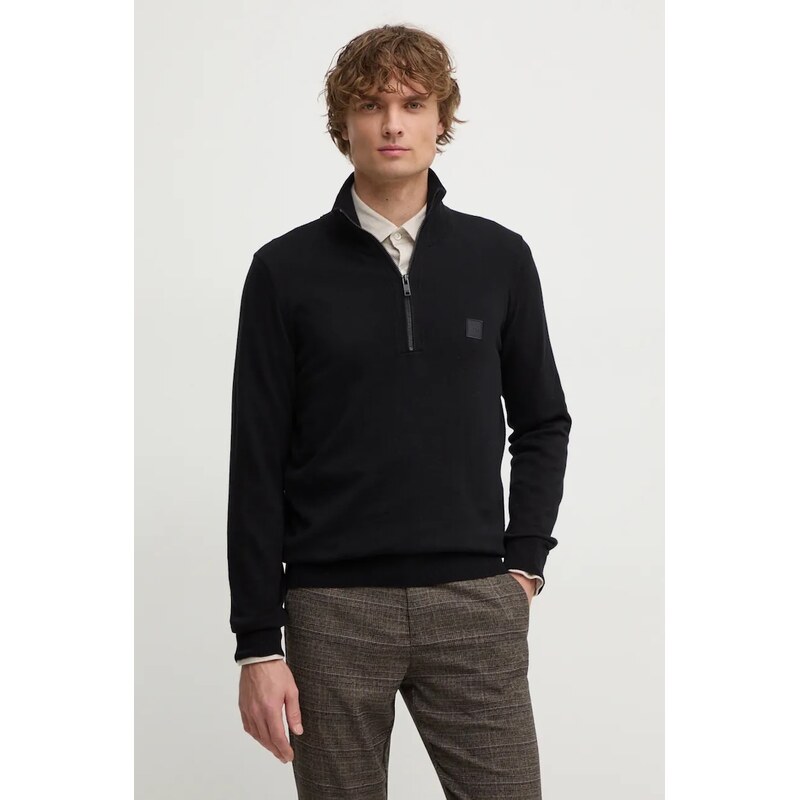 Sveter s prímesou vlny Boss Orange Kanobix_S 58454332