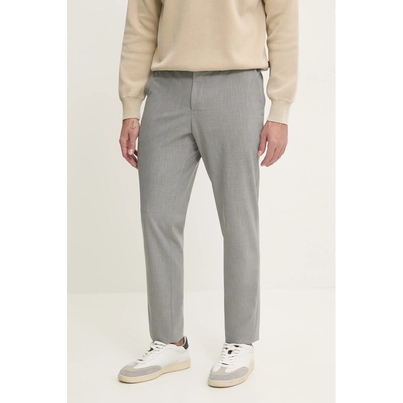 Nohavice s prímesou vlny BOSS 61707839