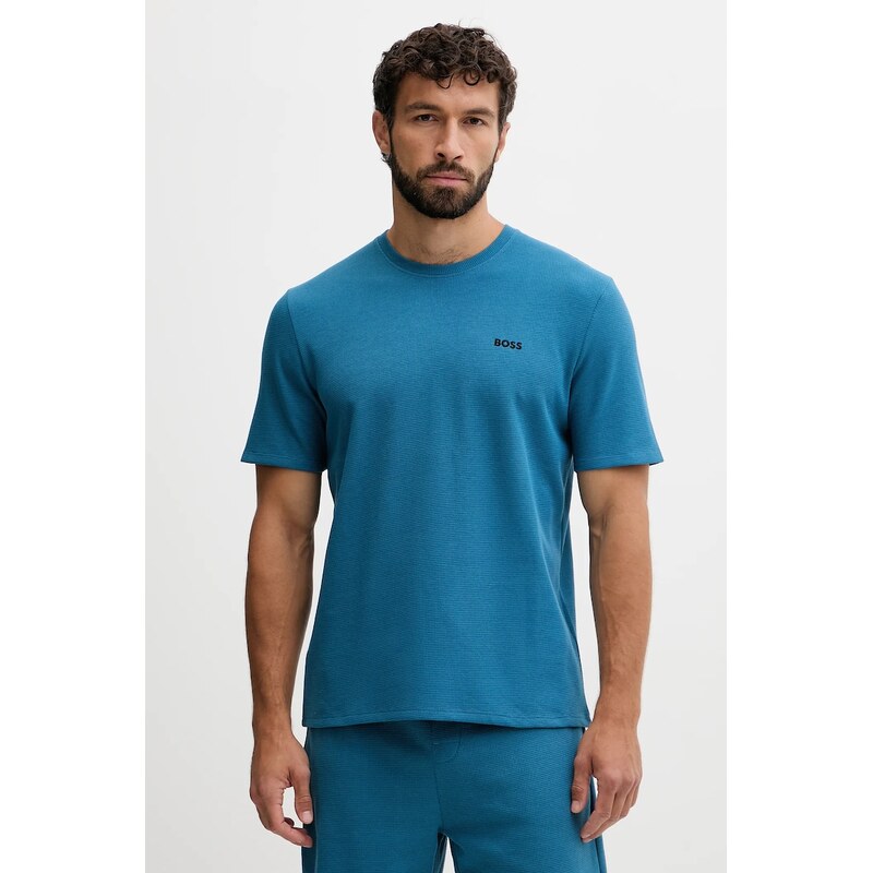 Tričko BOSS Waffle T-Shirt 65234781