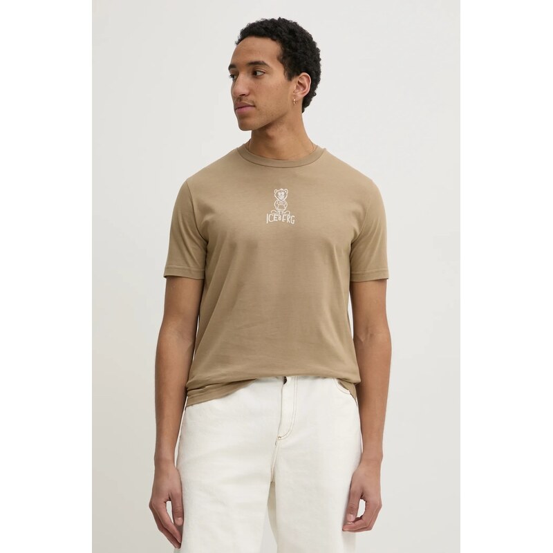 Bavlnené tričko Iceberg 64319386