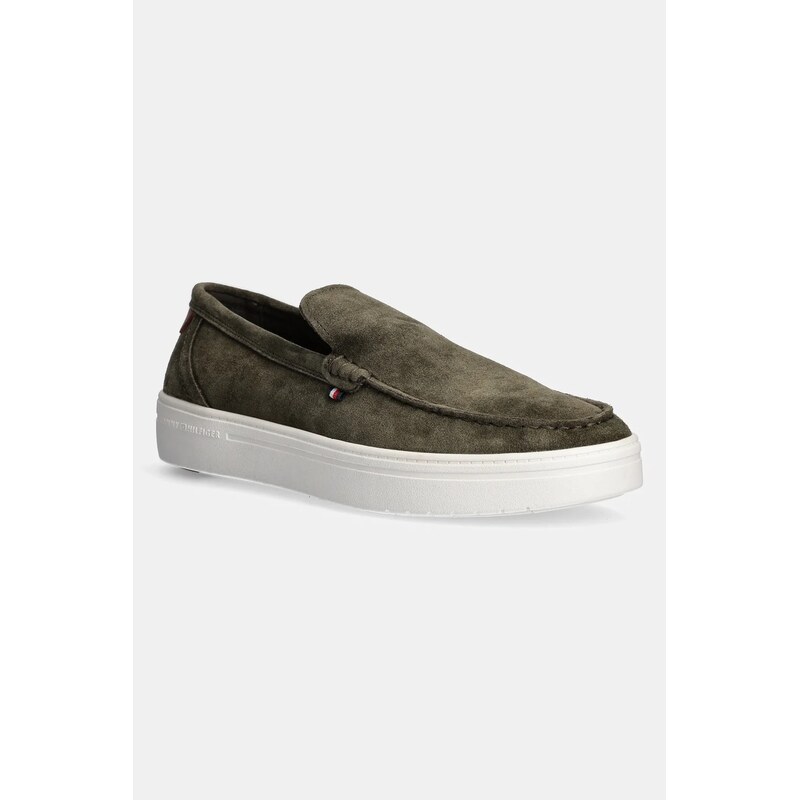 Semišové mokasíny Tommy Hilfiger MODERN LIGHT HYBRID SUEDE LOAFER 61816000