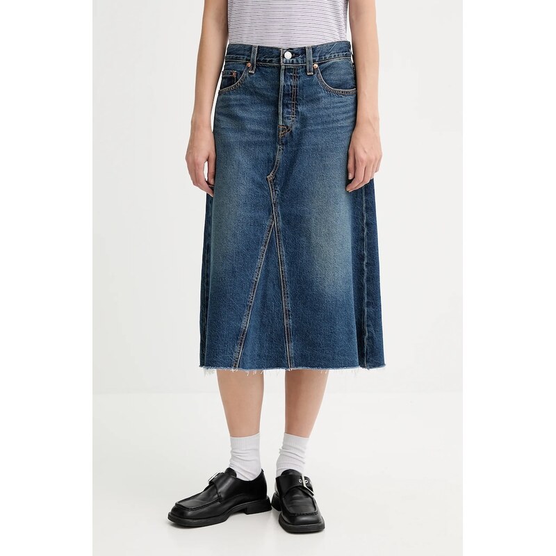 Rifľová sukňa Levis 64795394