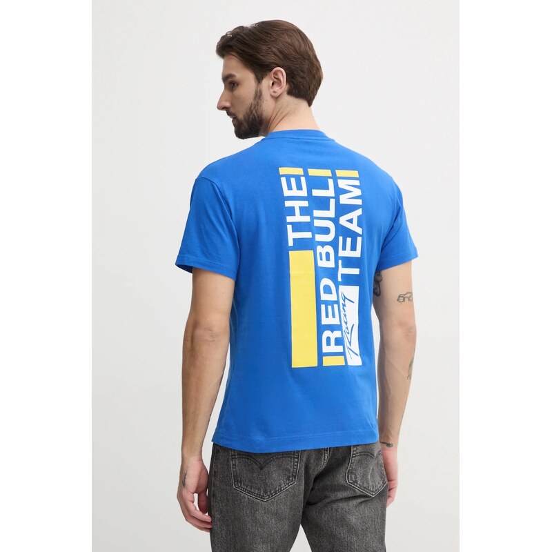 Bavlnené tričko Red Bull Racing x Pepe Jeans REDBULL TEAM TEE 61862609