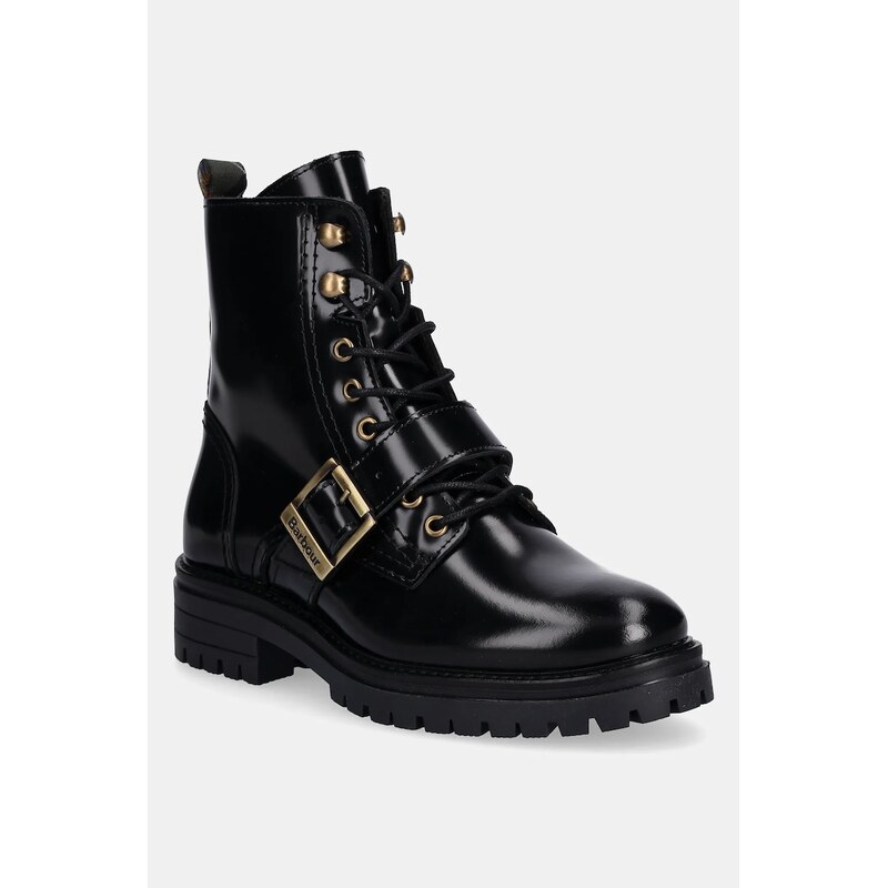 Kožené členkové topánky Barbour Ouseburne 64767441