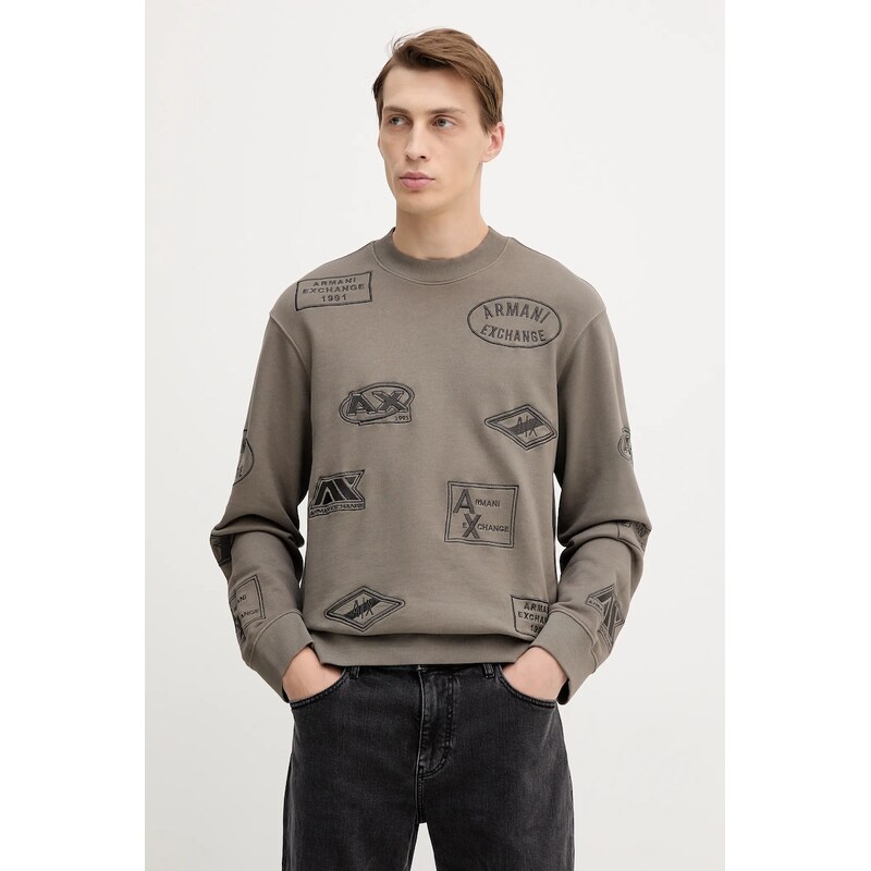 Bavlnená mikina Armani Exchange 64857614