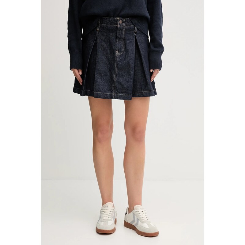 Rifľová sukňa Calvin Klein Jeans 64727004