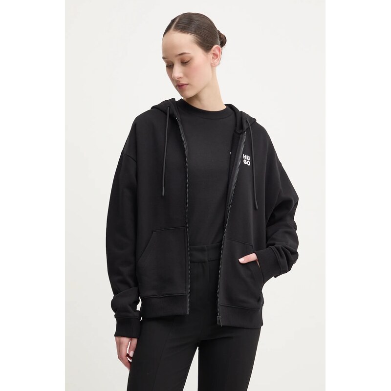 Bavlnená mikina HUGO Dalfine 61858734