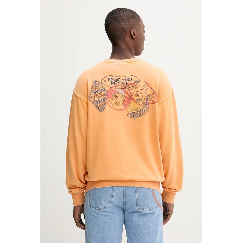 Bavlnená mikina Desigual BUDA 64767436