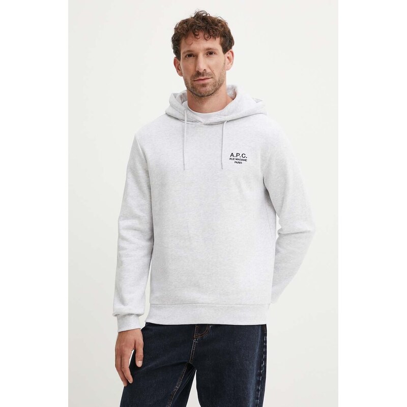 Mikina A.P.C. hoodie standard rue madame GOTS 55870260