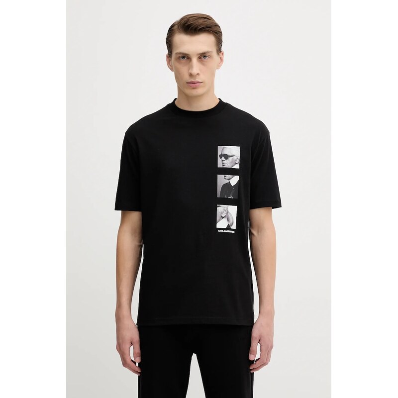 Bavlnené tričko Karl Lagerfeld 64767405