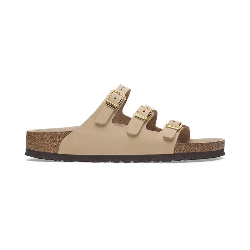 Nubukové šľapky Birkenstock Florida HEX 63313078