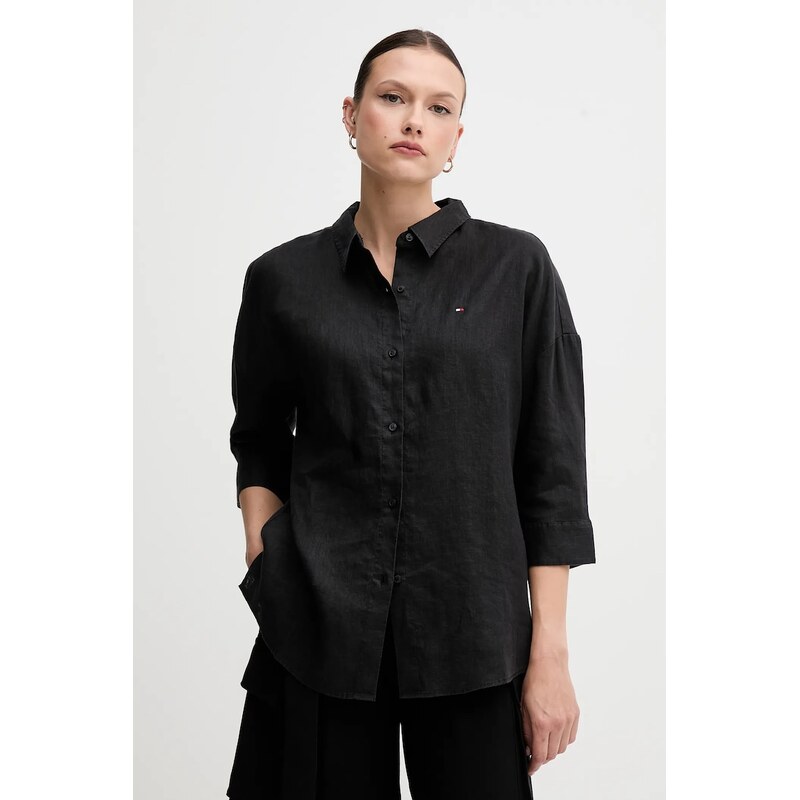 Ľanová košeľa Tommy Hilfiger 63379206