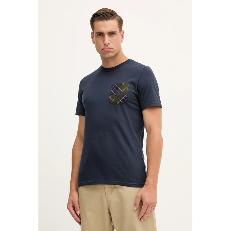 Bavlnené tričko Barbour 64858333