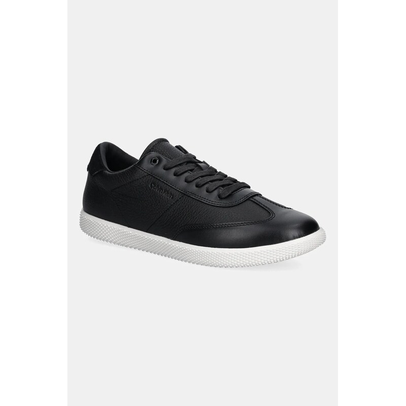 Kožené tenisky Calvin Klein LOW TOP LACE UP TMBL LTH 61988617