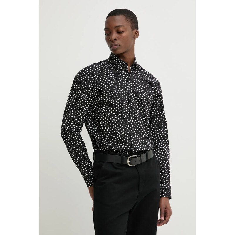 Bavlnená košeľa HUGO 61923578