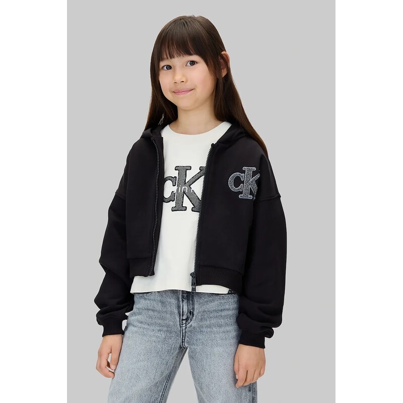 Detská bavlnená mikina Calvin Klein Jeans 64858653