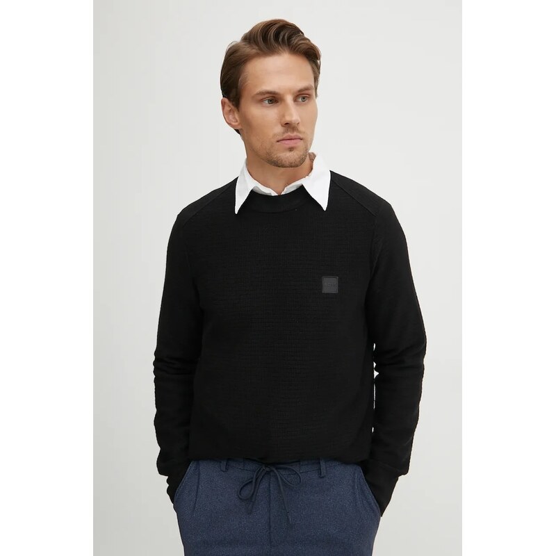 Sveter s prímesou kašmíru Boss Orange Anion_S 57789389