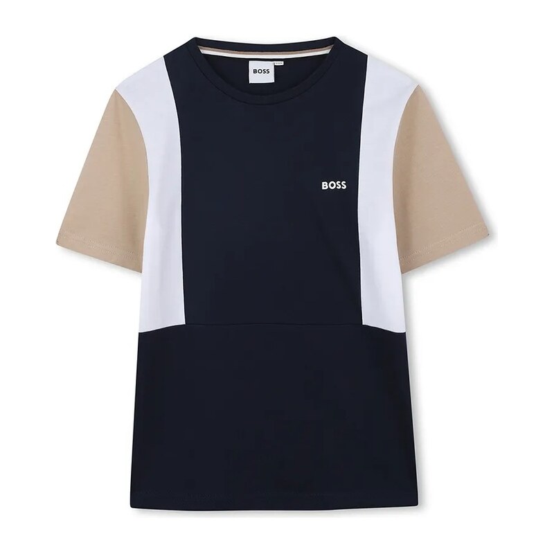 Detské bavlnené tričko BOSS 62343244