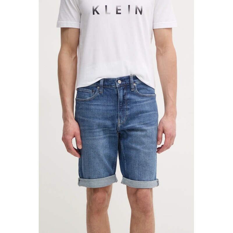 Rifľové krátke nohavice Calvin Klein 62066674