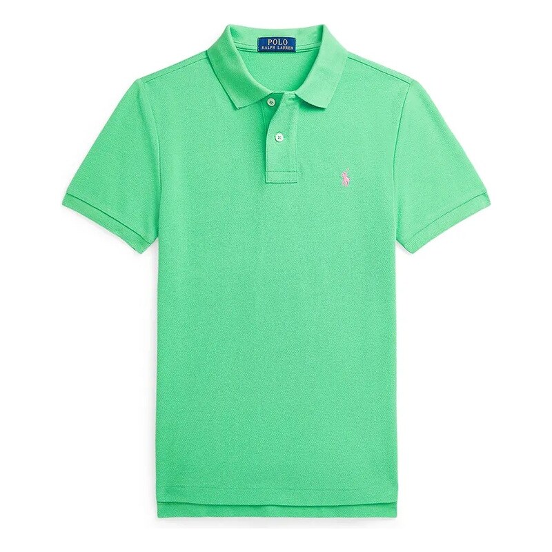 Detská bavlnená polokošeľa Polo Ralph Lauren 62058340