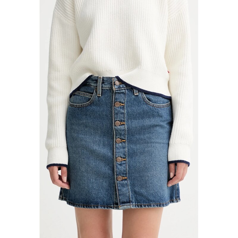 Rifľová sukňa Levis 64915215