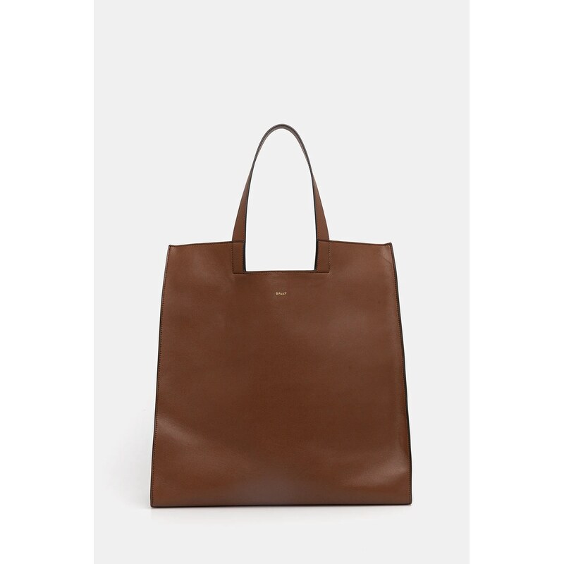 Kožená taška Bally 63847193