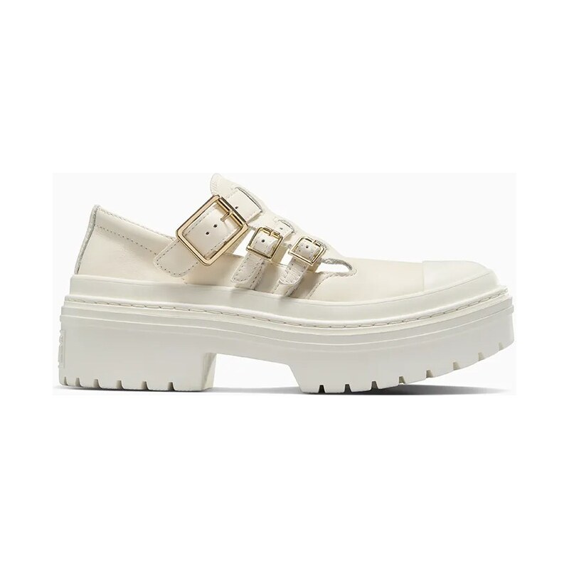 Kožené poltopánky Converse Chuck Taylor All Star Lugged Heel MJ 62205509