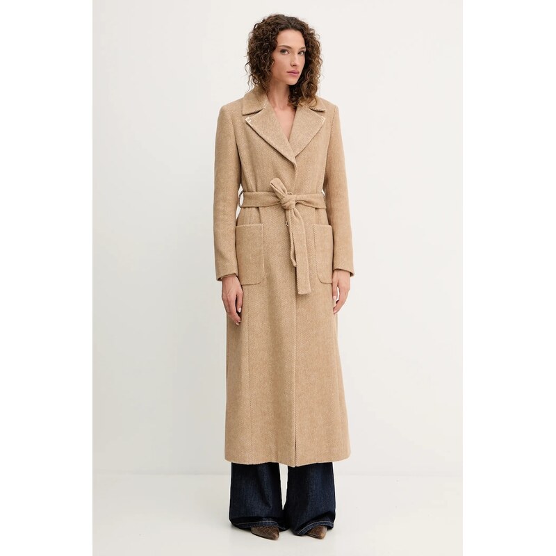 Vlnený kabát Fracomina 64893039