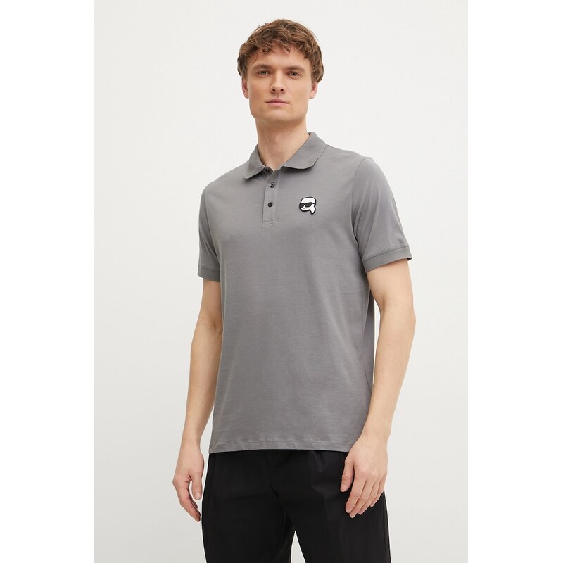 Bavlnené polo tričko Karl Lagerfeld 62176804