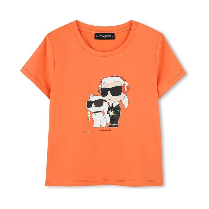 Detské bavlnené tričko Karl Lagerfeld 62252557
