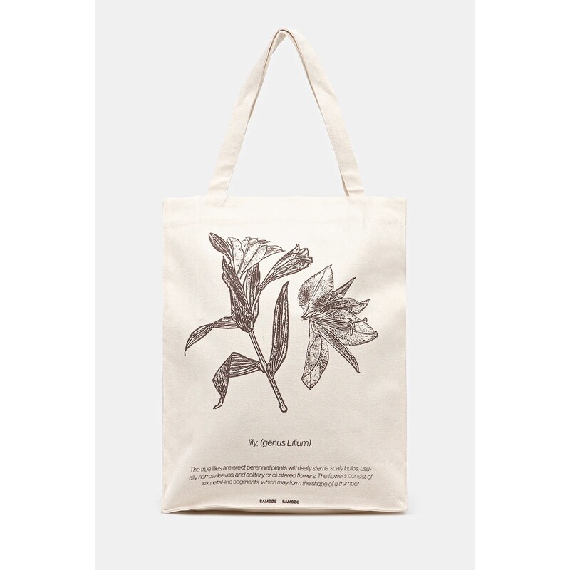 Bavlnená taška Samsoe Samsoe SAPRINT 63778048