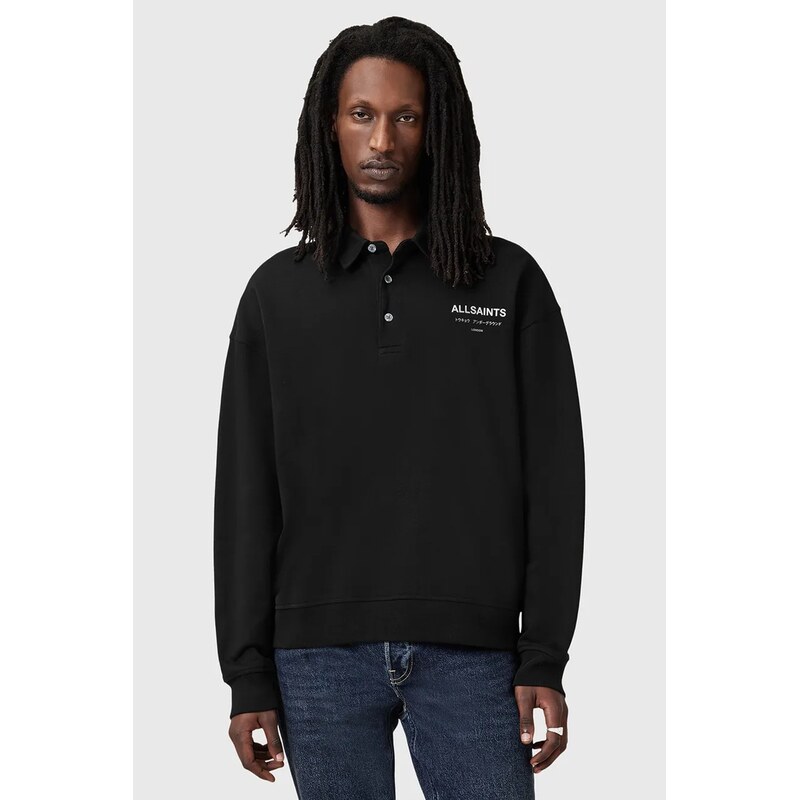 Bavlnená mikina AllSaints UNDERGROUND 63996457