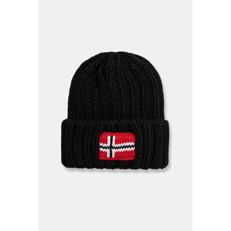 Detská čiapka s prímesou vlny Napapijri SEMIURY 6 66962040