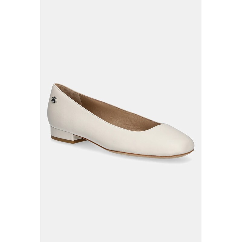 Kožené balerínky Lauren Ralph Lauren Emellie Bllt 62210455