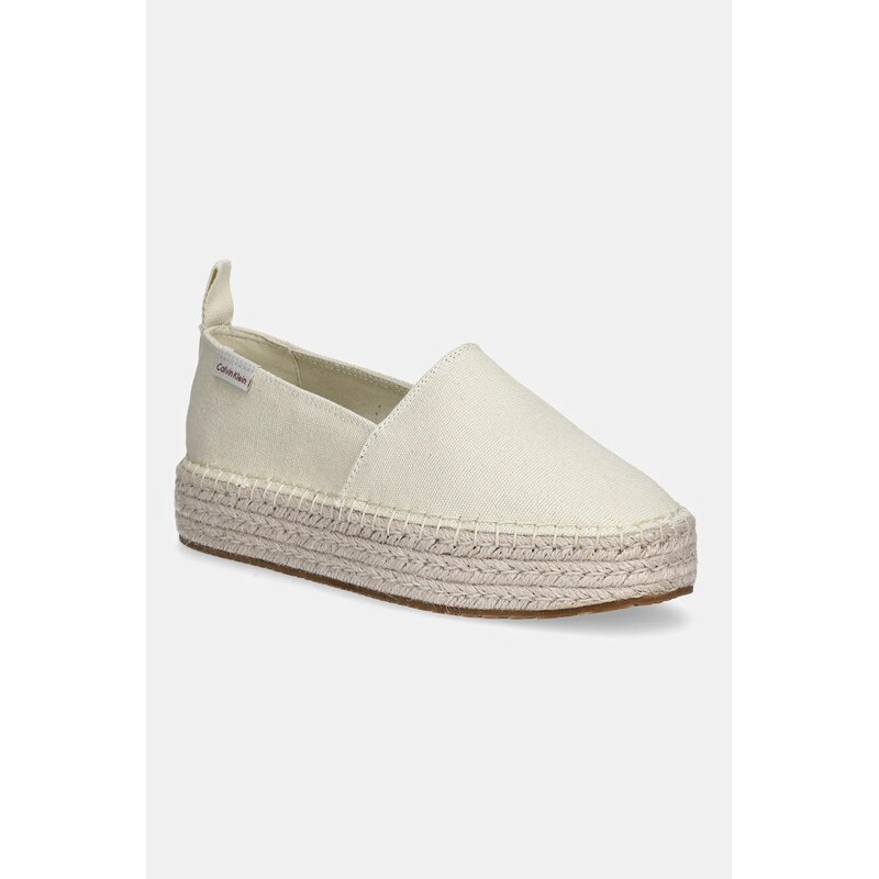 Espadrilky Calvin Klein Jeans PLATFORM ESPADRILLE ML CS 63759304