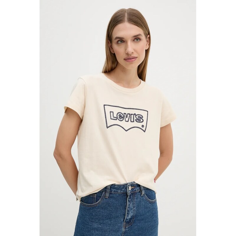 Bavlnené tričko Levis 61666681