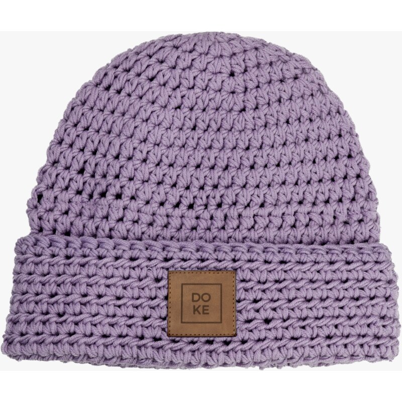 DOKE Merino háčkovaná čiapka Luke flieder 66216537