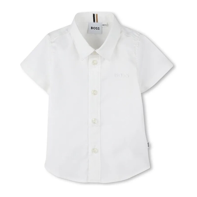 Bavlnená košeľa pre bábätká BOSS 62300056