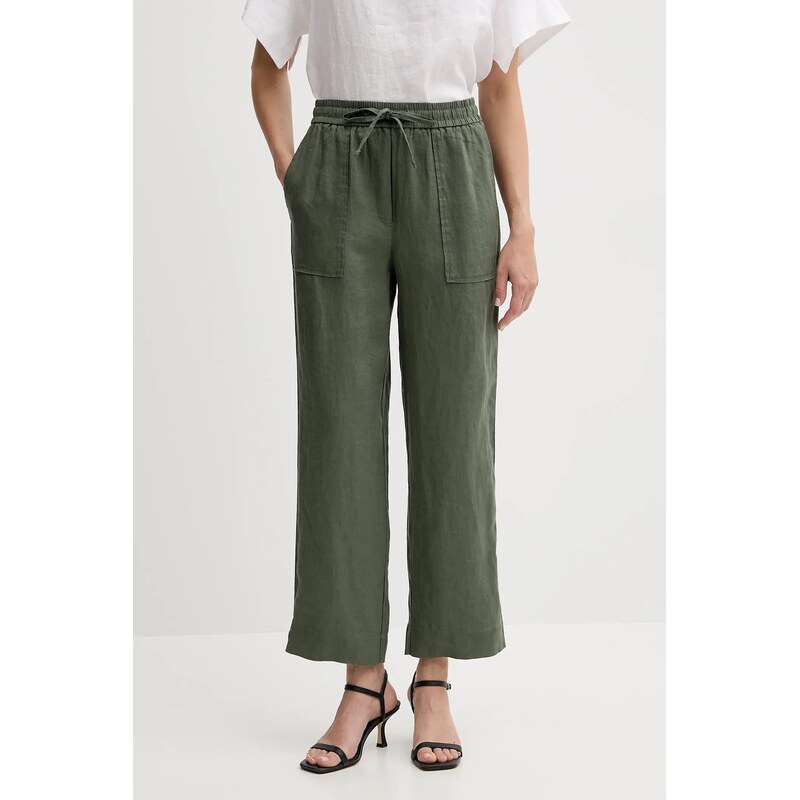 Ľanové nohavice United Colors of Benetton 63850452