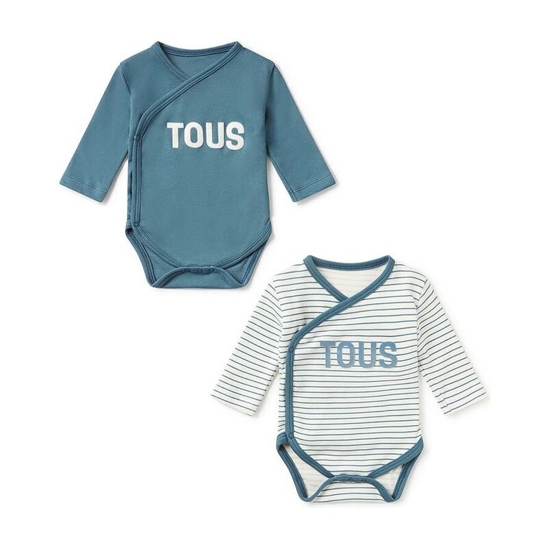 Tous Bavlnené body pre bábätká Tous Classic 2-pak 64313303