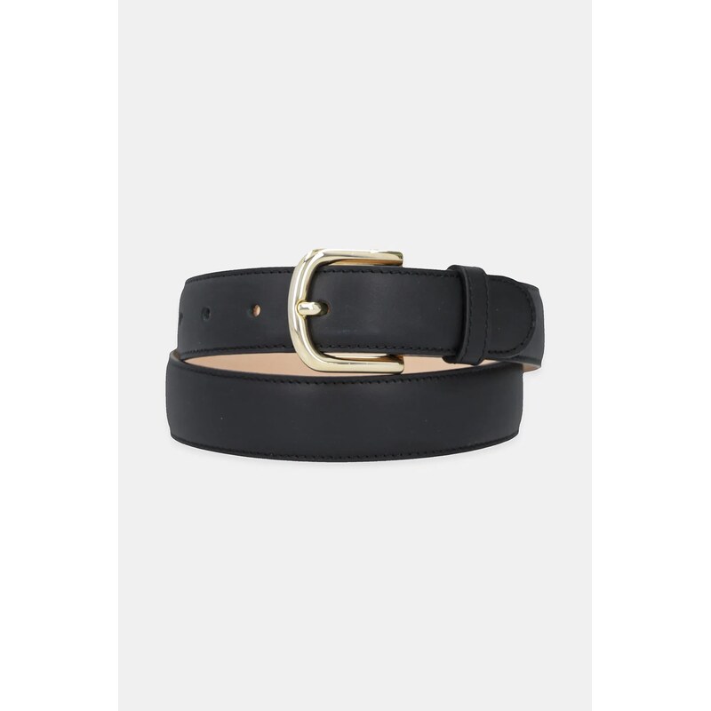 Kožený opasok A.P.C. ceinture rose 63847680