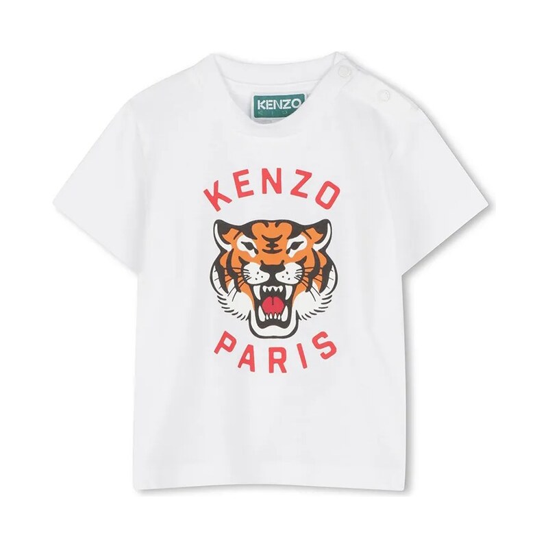 Detské bavlnené tričko Kenzo Kids 62343218