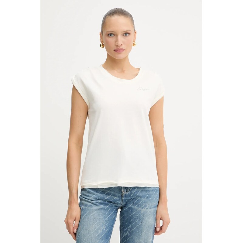 Bavlnený top BOSS Orange C_Elai 66513271