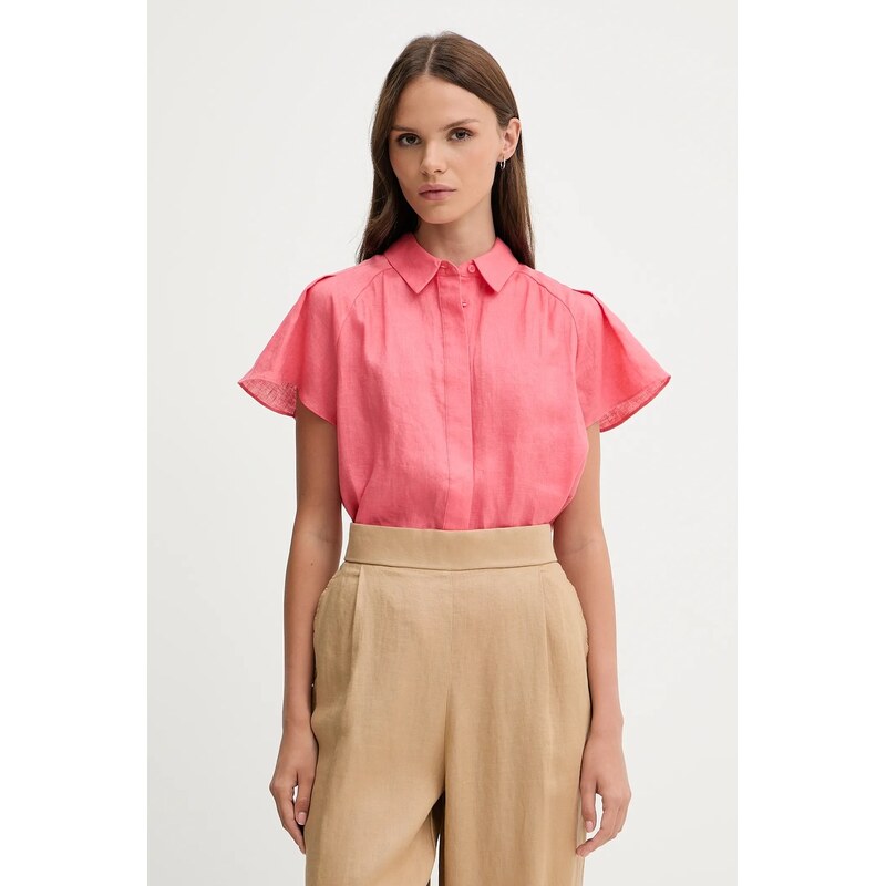 Ľanová košeľa Pedro del Hierro 63850469