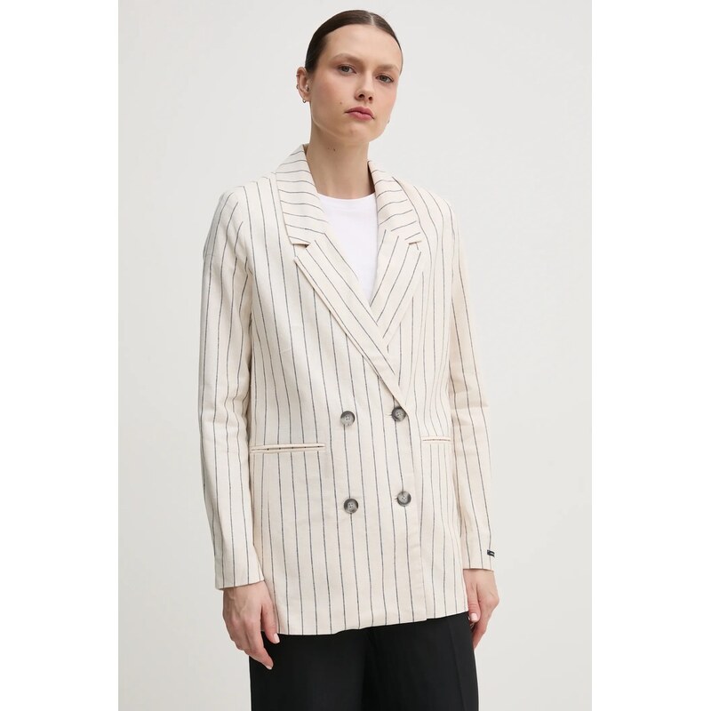 Ľanové sako Pepe Jeans HANNAH 62466269