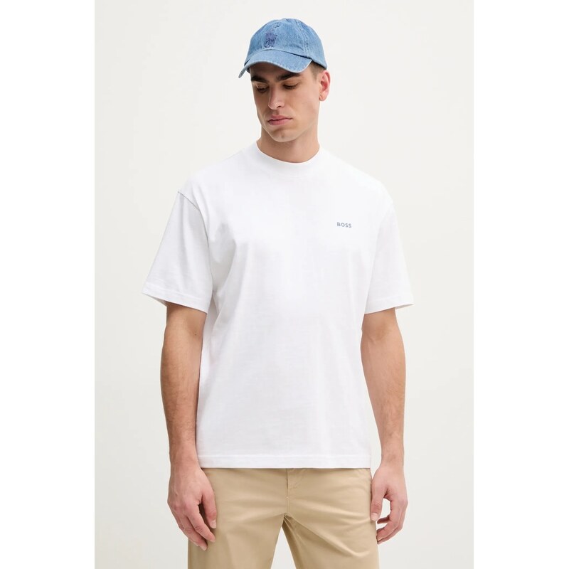 Bavlnené tričko BOSS Orange 62458959