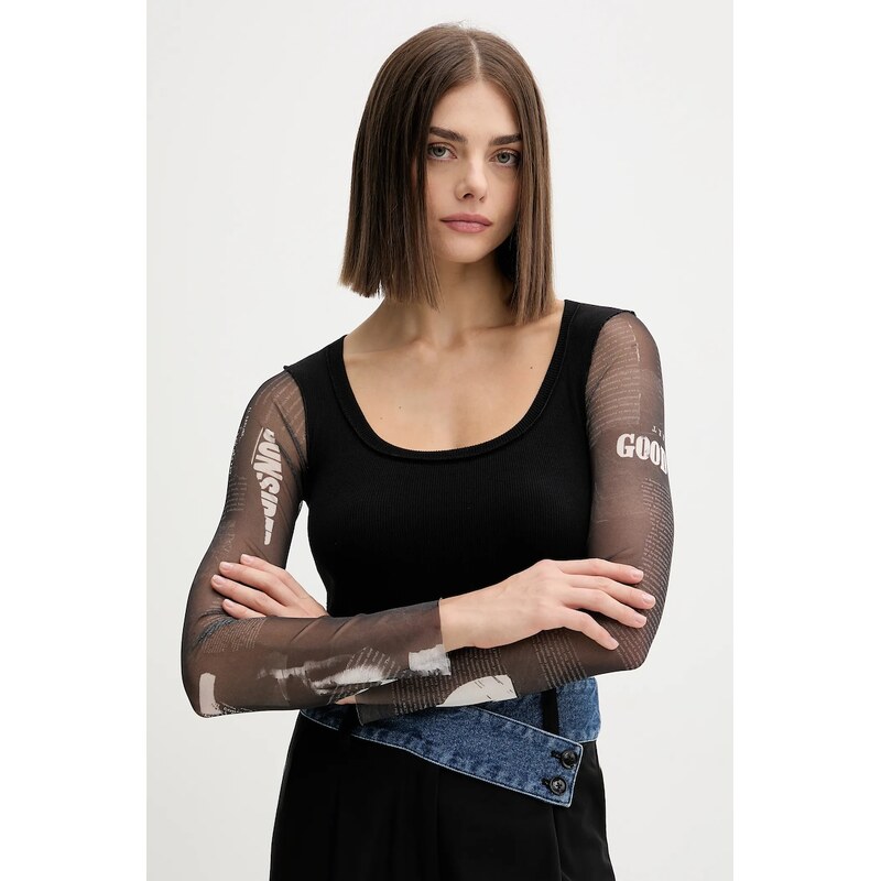 Tričko s dlhým rukávom Desigual LISBOA 66513894