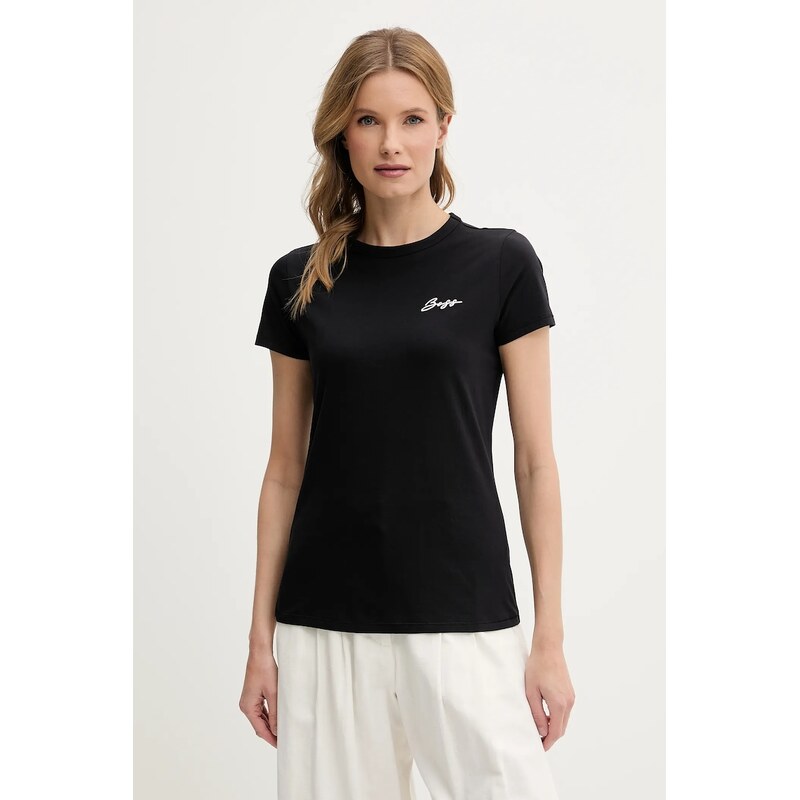 Bavlnené tričko BOSS Orange 63285732